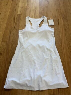 NWT Recess White Racerback Sport Dress Sz L